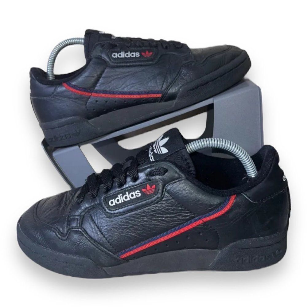 Adidas Continental 80 Black/Searle Conavy B41672 Youth 4.5‎ Women's 5.5